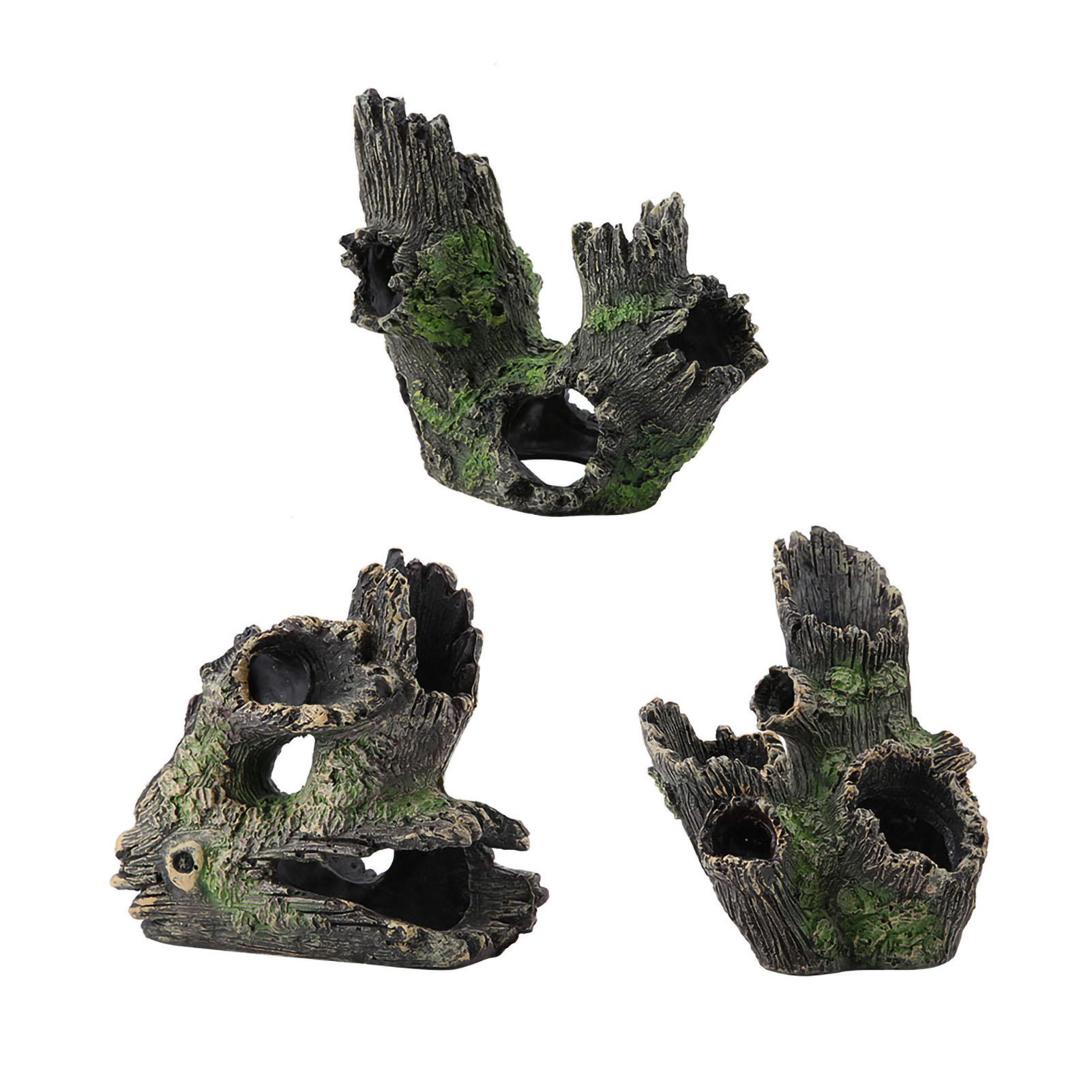 Aquarium Plant Root Tabs - Aquarium Driftwood Decoration Artificial Resin Tree