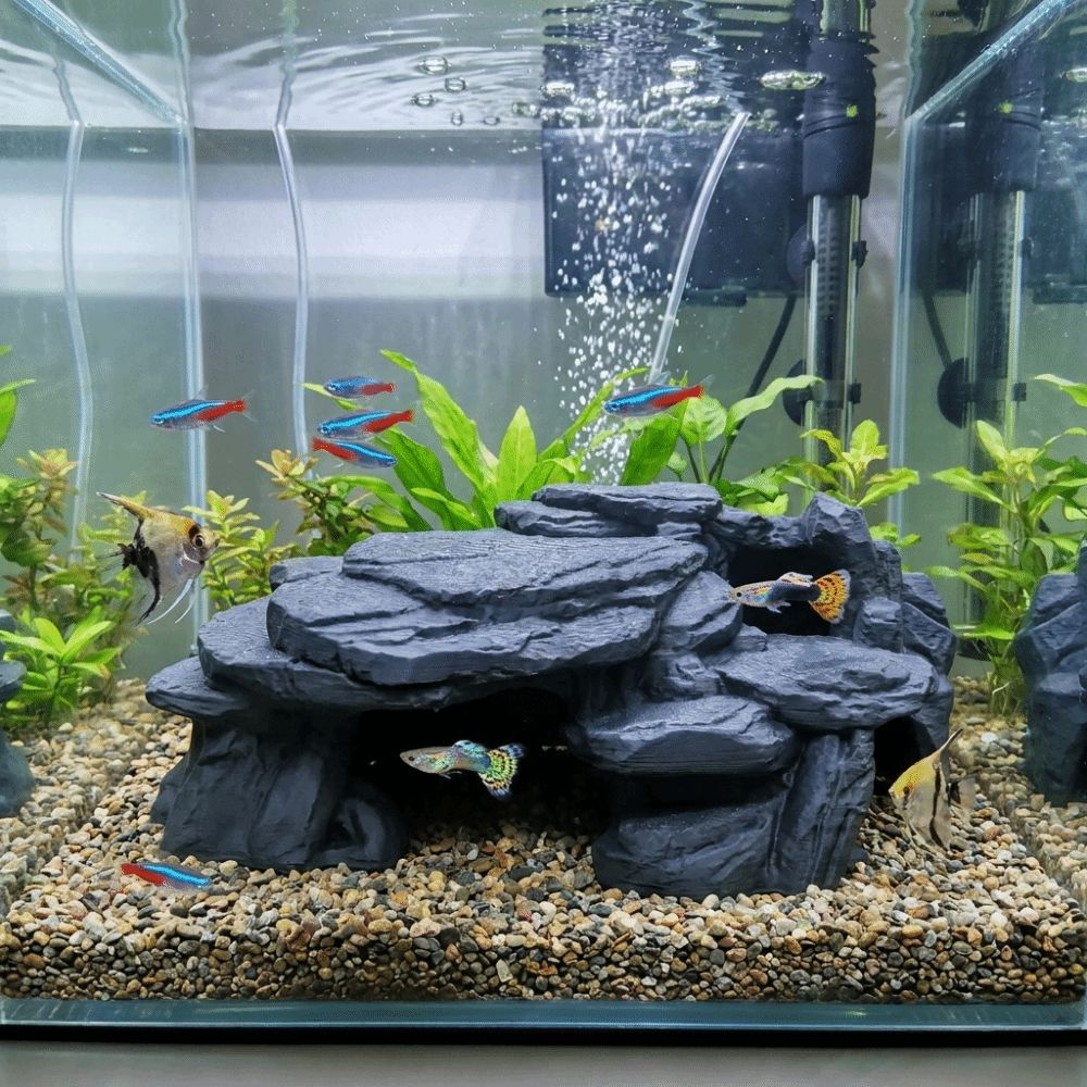 3D Printing Fish Tank Rockery  - Aquarium Plant Root Tabs 评论和价格