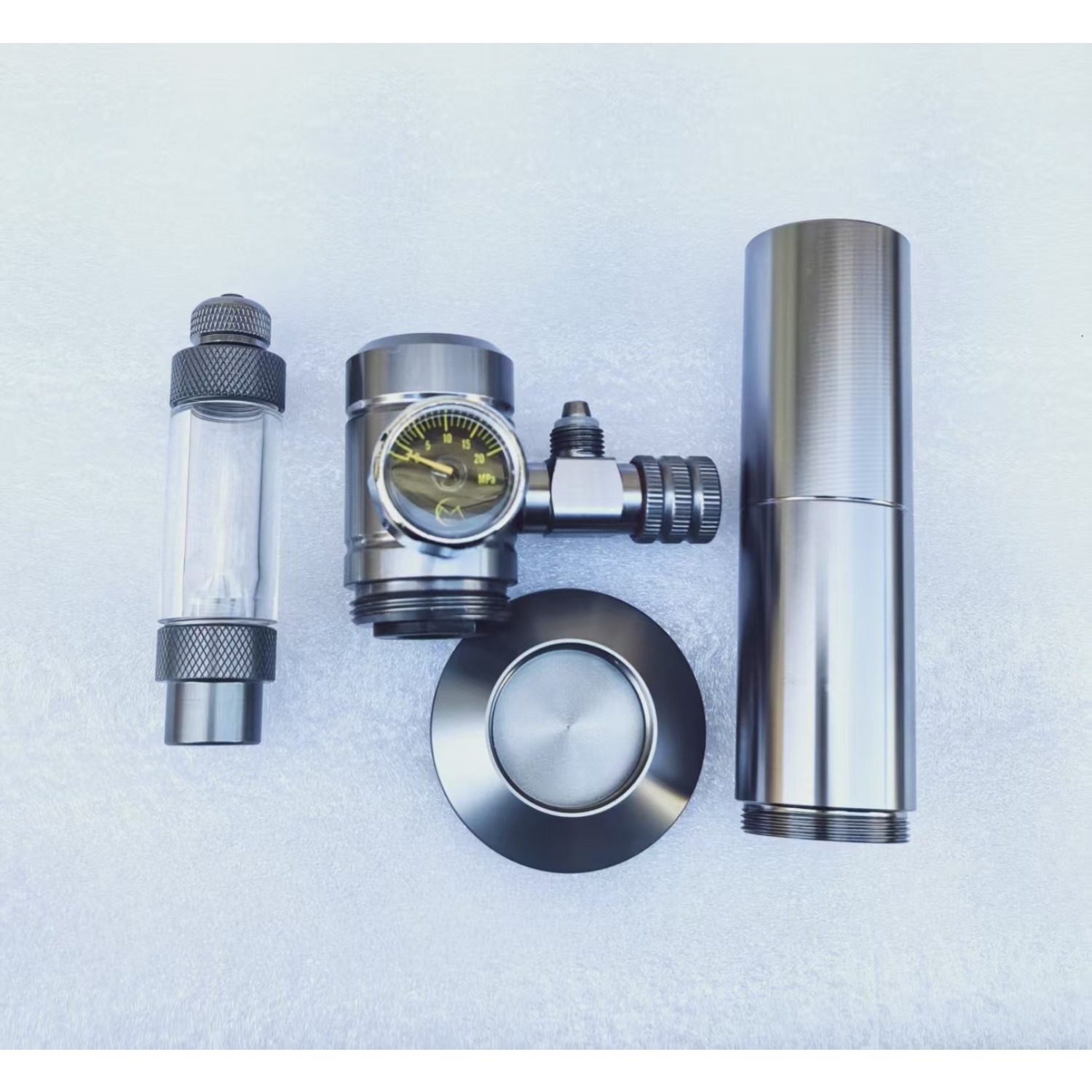 Mini Disposable CO2 Regulator, - Planted Aquarium Co2 System 评论和价格
