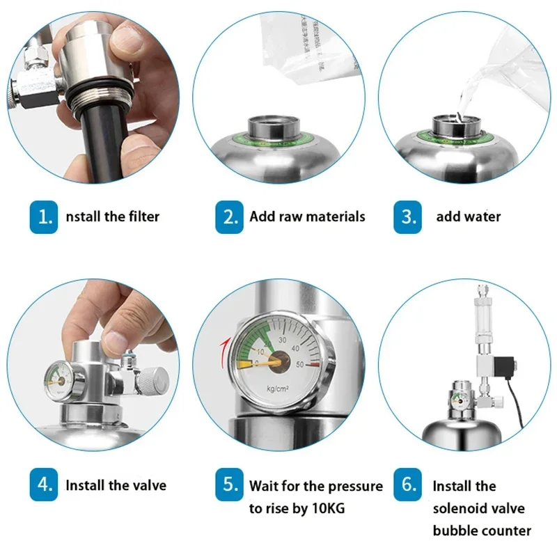 Aquarium CO2 Generator system  - Planted Aquarium Co2 System 评论和价格