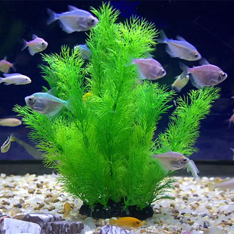 Artificial Aquarium Decor Plan - Aquarium Plant Grass 评论和价格