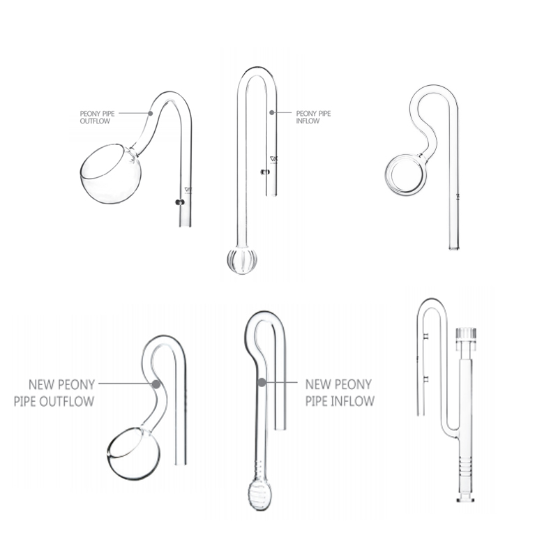 VIV High Quality Glass Inflow  - Aquarium Lily Pipe 评论和价格