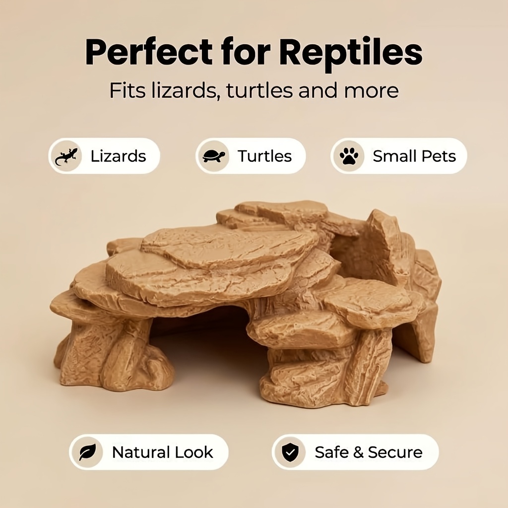 PLA Cave Aquarium Hidden Fish  - Aquarium Plant Root Tabs 评论和价格