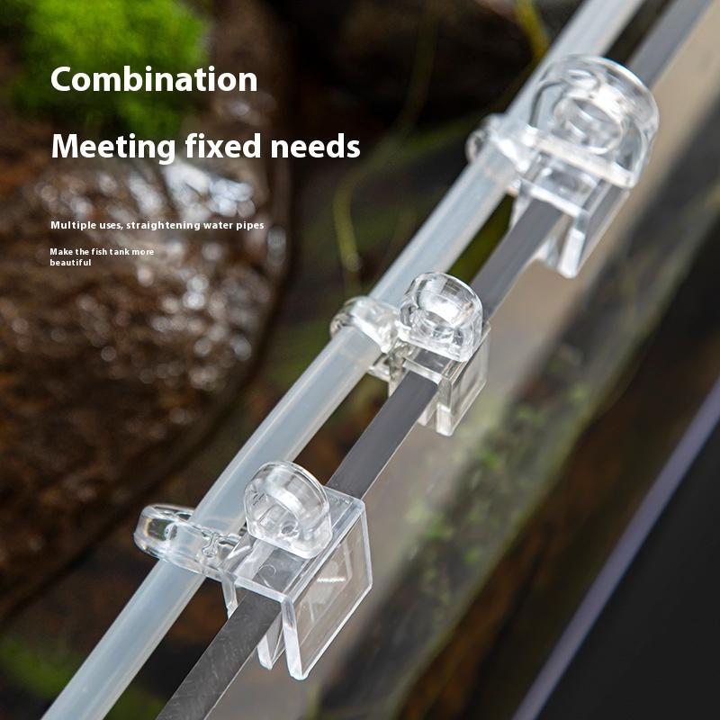 5PCS Aquarium Fixing Clip Fish - Aquarium Lily Pipe 评论和价格