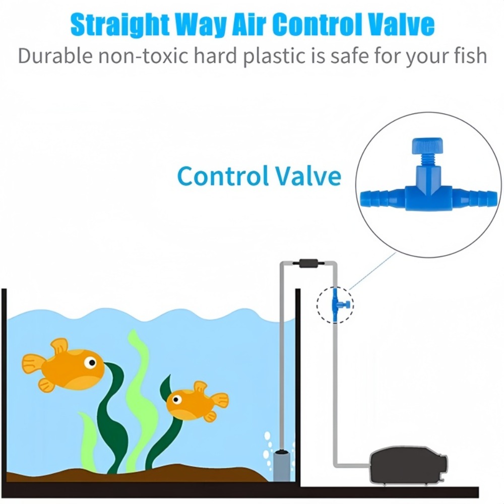 Aquarium Air Control Valve Adj - Aquarium Lily Pipe 评论和价格