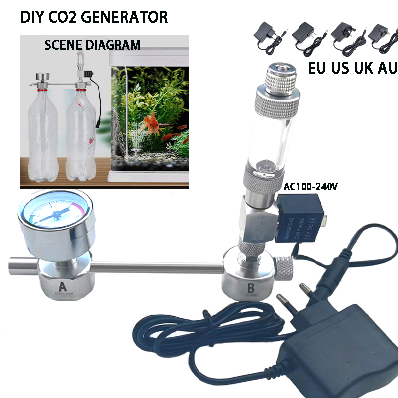 Aquarium DIY CO2 Generator Sys - Planted Aquarium Co2 System 评论和价格