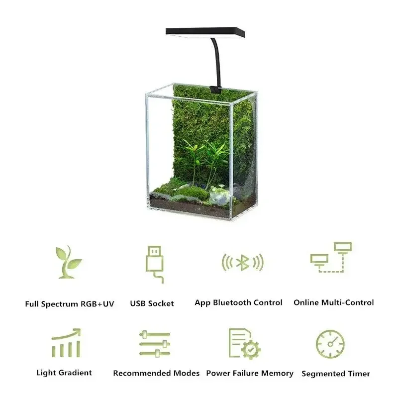 WEEK AQUA Mag Pro USB Nano Aqu - Planted Aquarium Equipment 评论和价格
