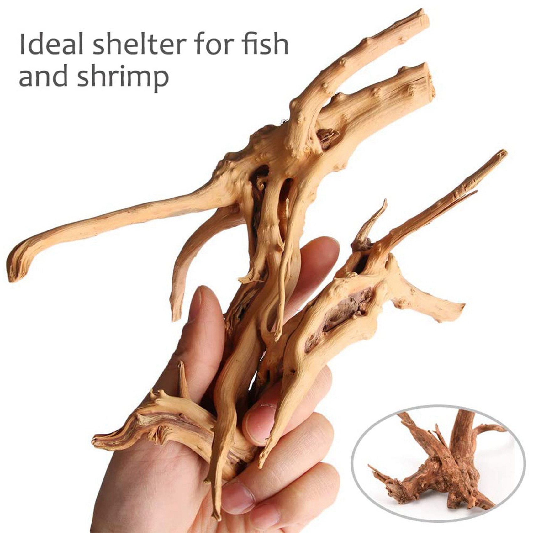 Hot Sale-Mini Driftwood For Aq - Aquarium Plant Root Tabs 评论和价格