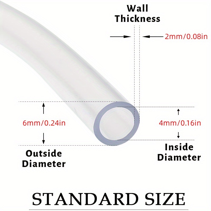 4*6mm Silicon Aquarium 1m/3m/5 - Aquarium Lily Pipe 评论和价格