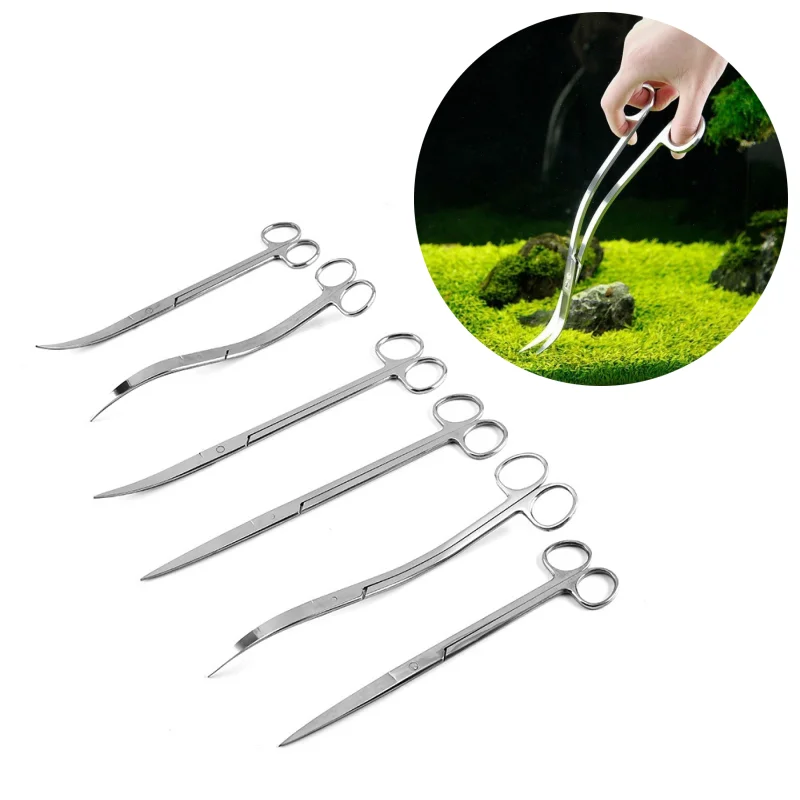 Aquarium Scissor Tools Fish Ta - Aquarium Plant Grass 评论和价格
