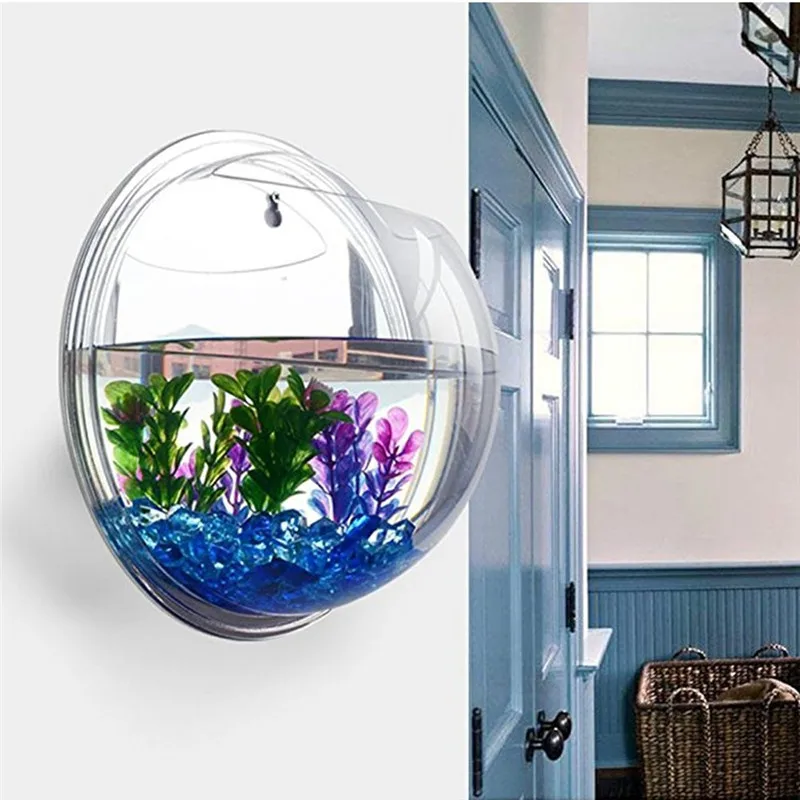 Transparent acrylic hanging wa - Aquarium Plant Grass 评论和价格