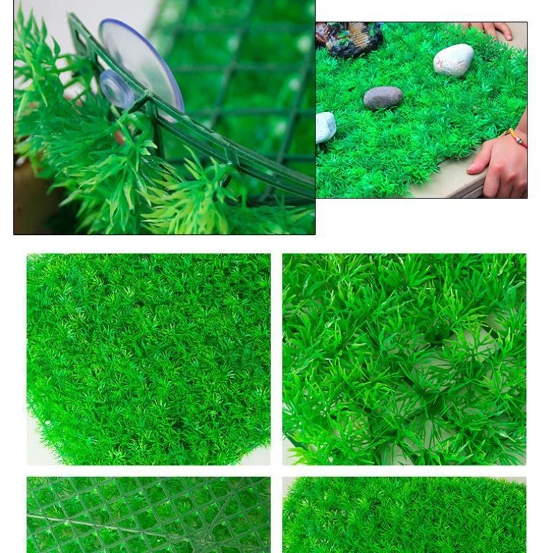 Artificial Grass Lawn Aquarium - Aquarium Plant Grass 评论和价格