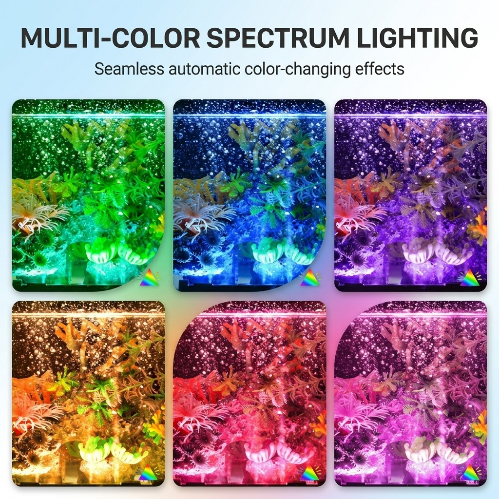 USB LED Aquarium Air Bubble Li - Aquarium Lily Pipe 评论和价格