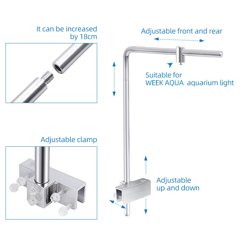 Week Aqua Light Stand Universa - Planted Aquarium Equipment 评论和价格